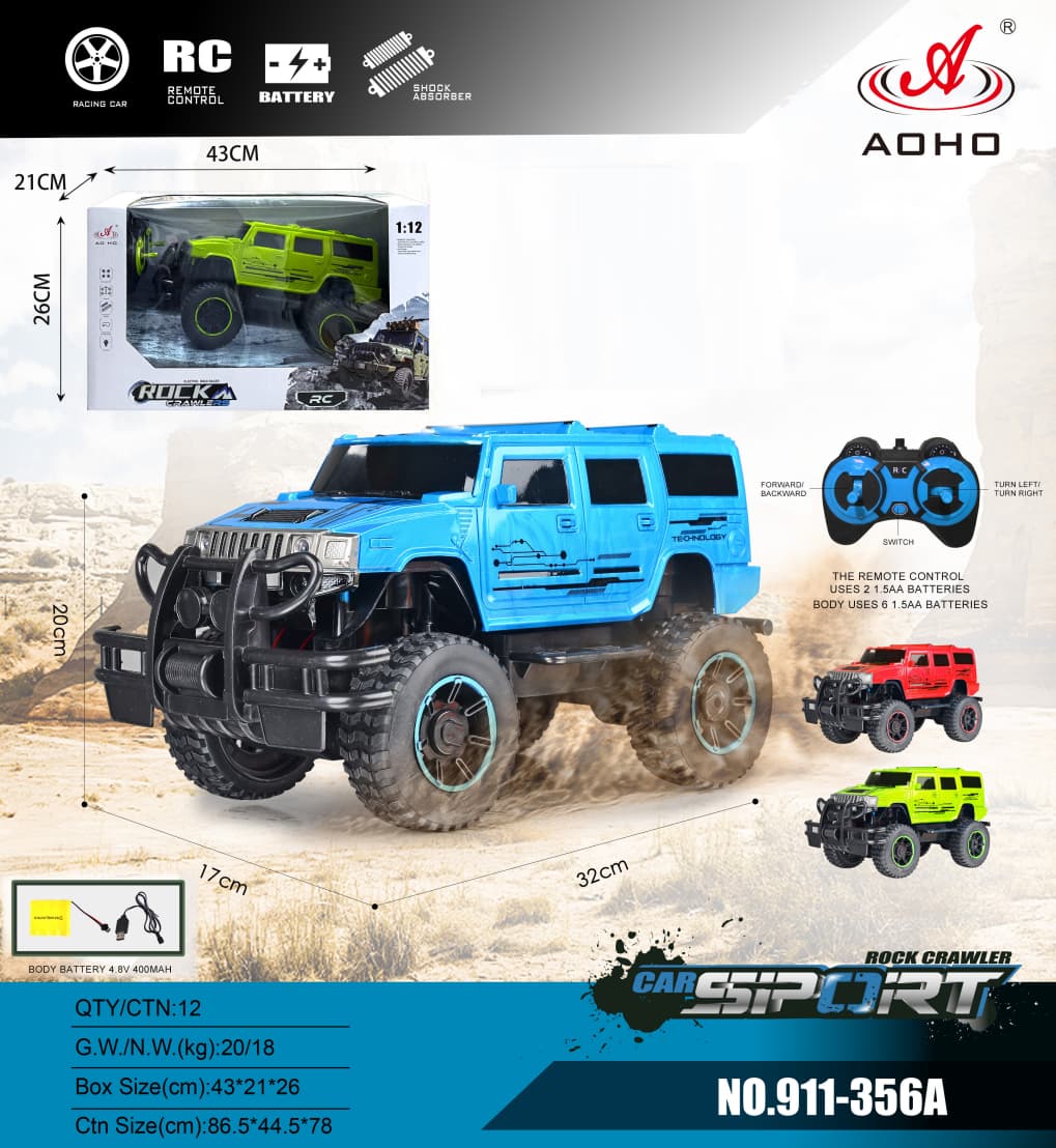 911-356A 1:12 RC Off-Roader 911-356A 1:12 RC Off-Roader