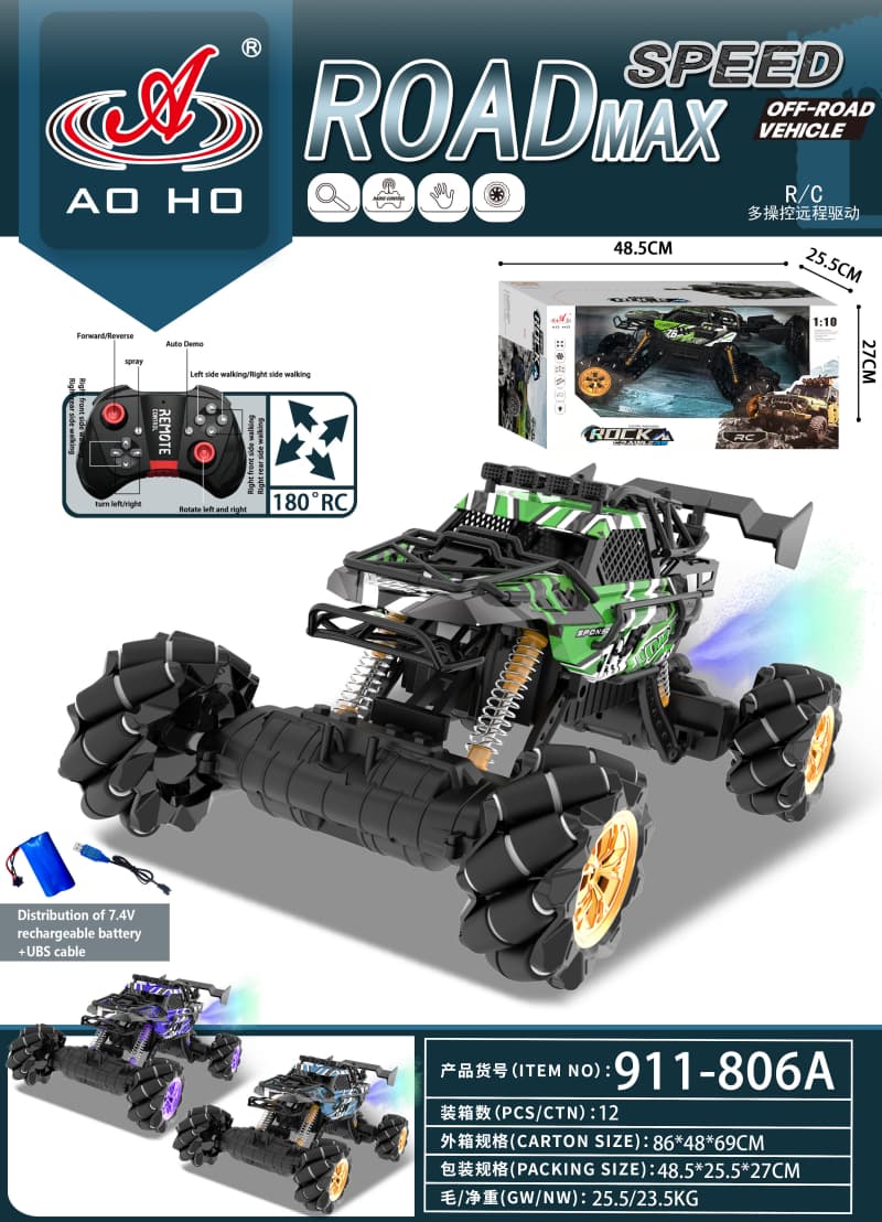911-806A 1:10 RC Stunt Car 911-806A 1:10 RC Stunt Car