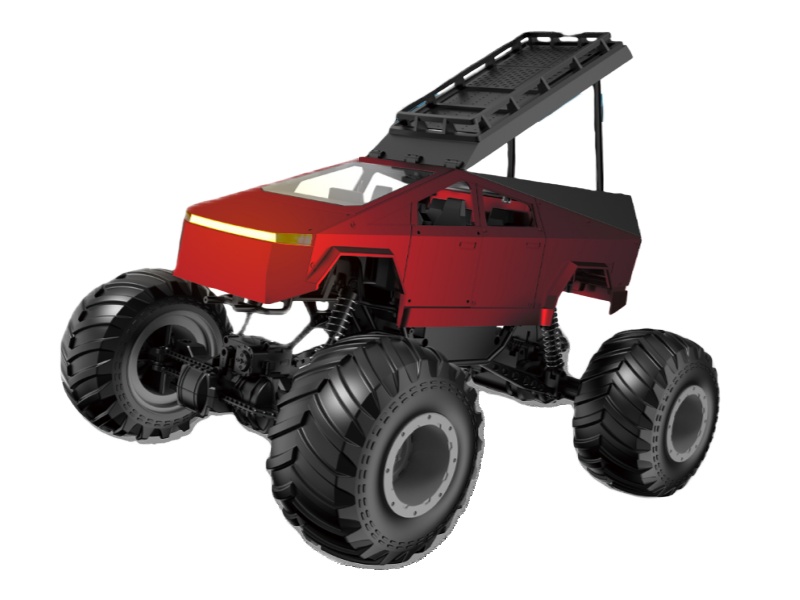 911-809B 1:8 RC Die-cast Climbing Car
