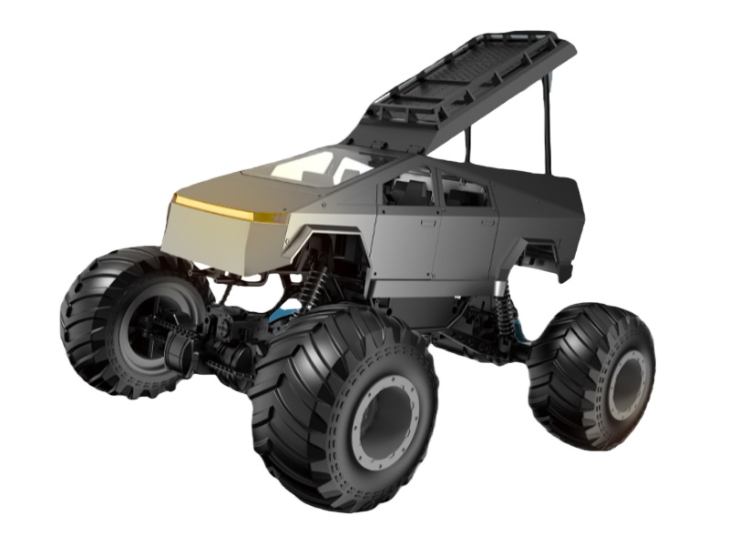911-809B 1:8 RC Die-cast Climbing Car
