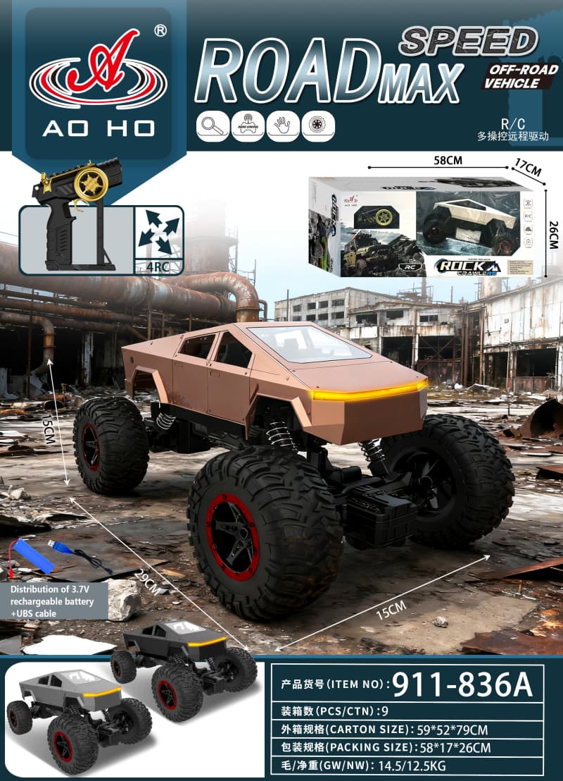 911-836A 1:14 RC Climbing Truck