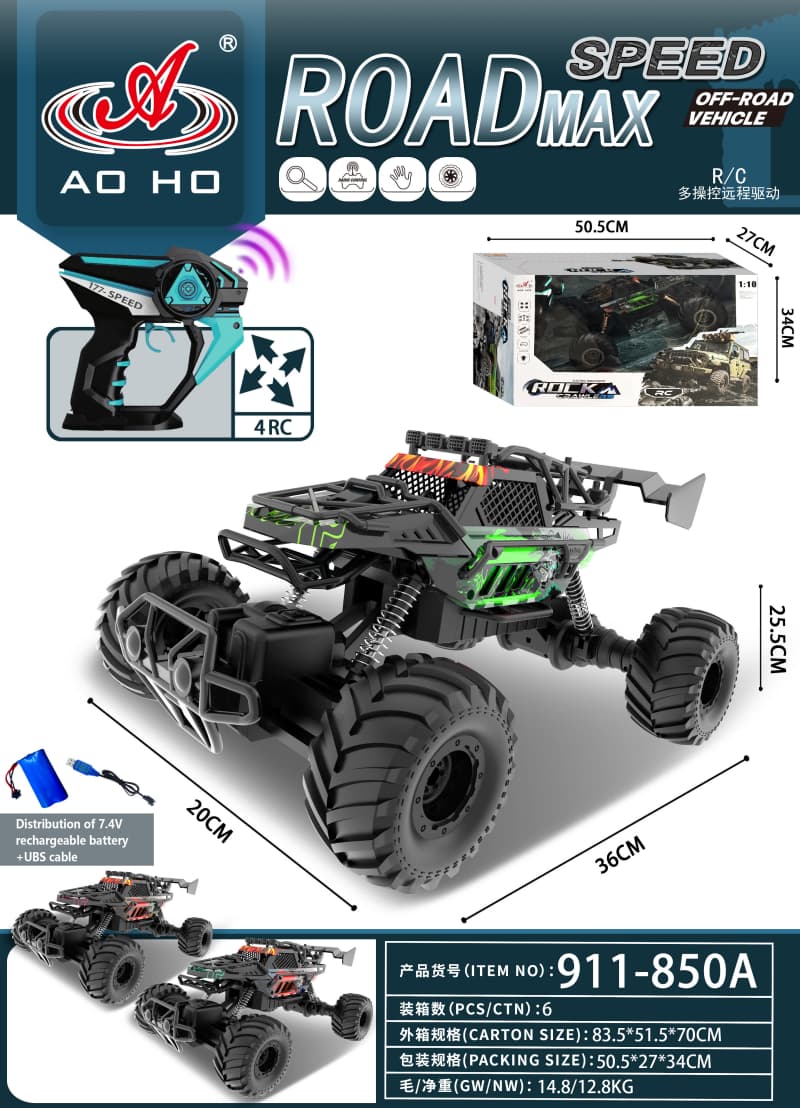 911-850A 1:10 RC Climbing Car
