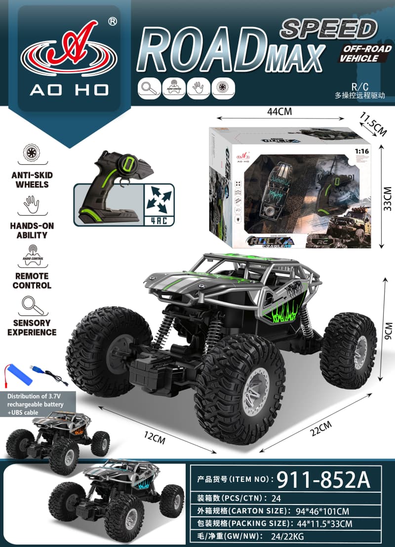 911-852A 1:10 RC Climbing Car