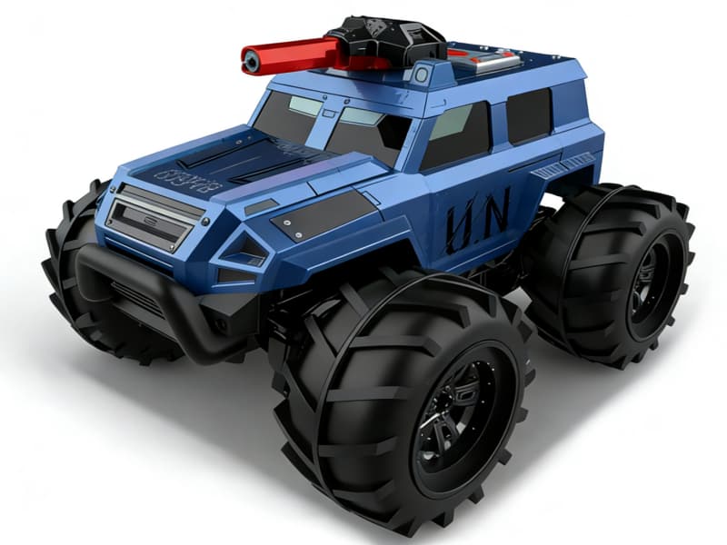 911-867A 4WD Amphibious Water Spray RC Vehicle