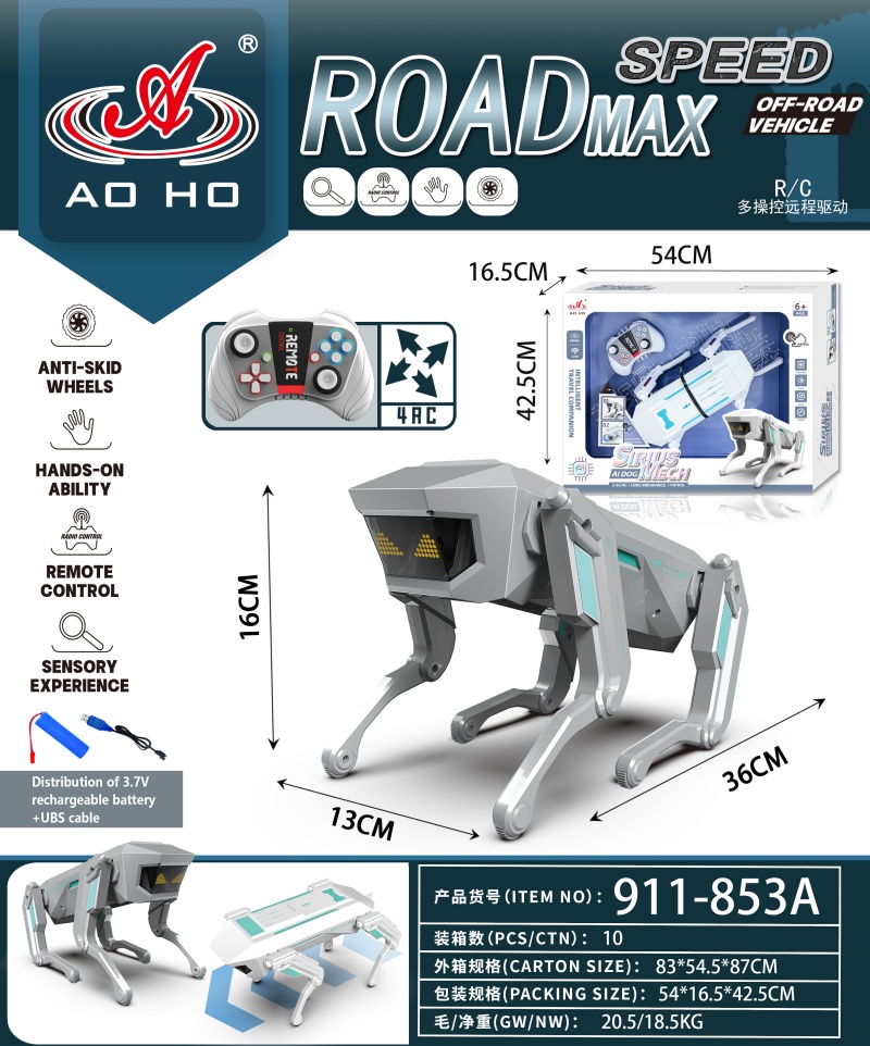 911-853A AI RC Robot Dog