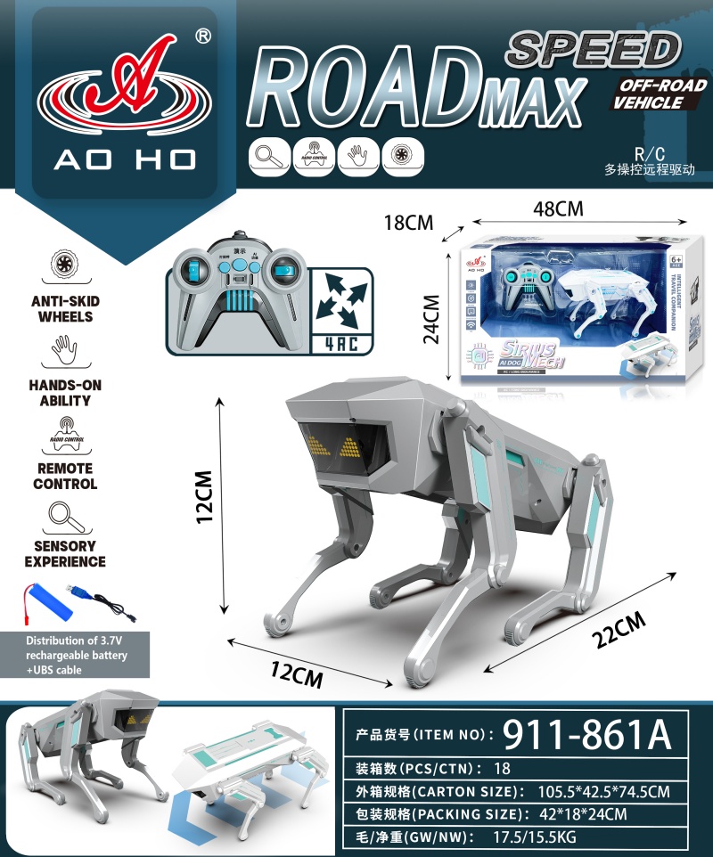 911-861A AI RC Robot Dog