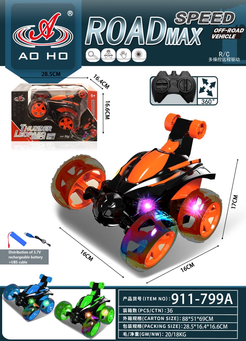911-799A RC Stunt Flip Car 911-799A RC Stunt Flip Car